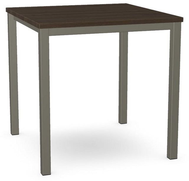 Amisco Customizable Carbon Glass Square Counter Height Table Base-4