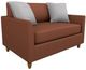 Best® Home Furnishings Customizable Bayment Leather Memory Twin Sleeper Chair with Honey Birch Legs-0