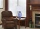 Cal® Lighting & Accessories Ashland Sky Blue Table Lamp-1