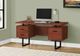 Monarch Specialties Inc. Cherry Computer Desk-0