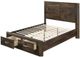 ACME Furniture Elettra Rustic Walnut Queen Panel Bed with Storage-4