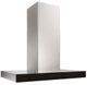 Best® Ispira 36" Stainless Steel Black Glass Island Range Hood-2