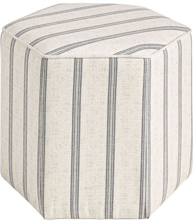 Olliix by Martha Stewart Natural Ellen Accent Ottoman-0
