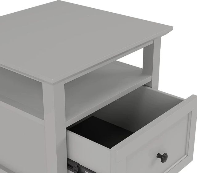 Modus Furniture Grace Elephant Gray End Table-4