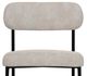 International Furniture Direct Seating Blacksmithing Matte Black/Ivory Upholstered Counter Stool-4