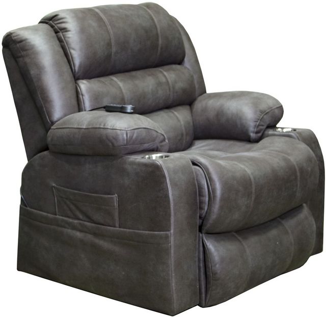 Catnapper® Tucker Steel Power Lift Recliner with Heat & Massage-0