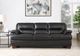 Hydeline® Luxor Gunmetal Black Sofa-2