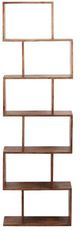 Porter International Designs Portola Walnut 6-Cube Bookcase-1