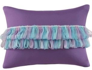 Olliix by Mi Zone Pearl Teal and Purple Twin/Twin XL Metallic Printed Reversible Comforter Set-2