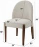 ACME Furniture Gamarya 2-Piece Oak/White Dining Side Chair Set-2