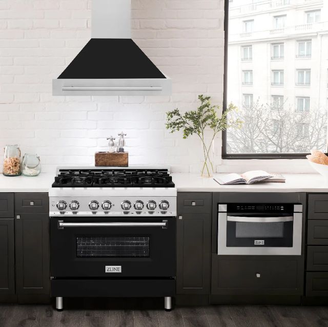 ZLINE 36" White Matte Wall Mounted Range Hood-1