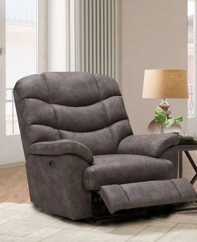 Behold™ Home Big Easy Gunmetal Power Wallsaver Big Recliner-1