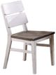 ECI Furniture La Sierra Distressed White/Grayish-Brown Chair-0