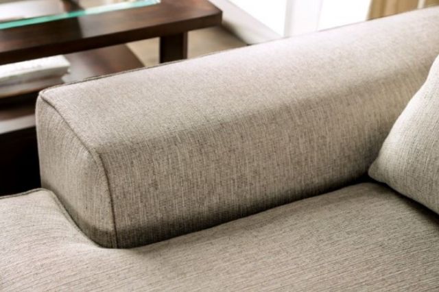 Furniture of America® New Meadows Caramel/Sand Loveseat-2