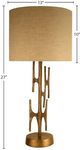 LH Home Skye Niko Antique Brass Table Lamp-2