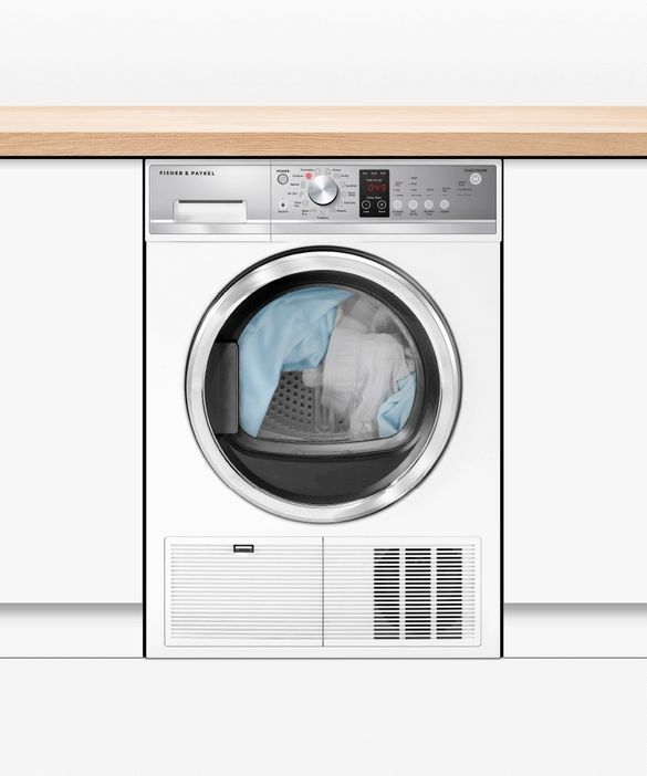 Fisher & Paykel Series 5 4.0 Cu. Ft. White Ventless Electric Dryer-1