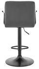 Armen Living Laurant Gray Adjustable Swivel Bar Stool-2