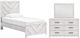 Signature Design by Ashley® Cayboni 3-Piece Whitewash Twin Panel Bed Set-0