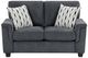 Homelegance® Chelsea Dark Gray Loveseat-2