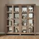 Liberty Furniture Proximity Place 2-Piece Barley Buff Bunching Display Cabinet Set-1