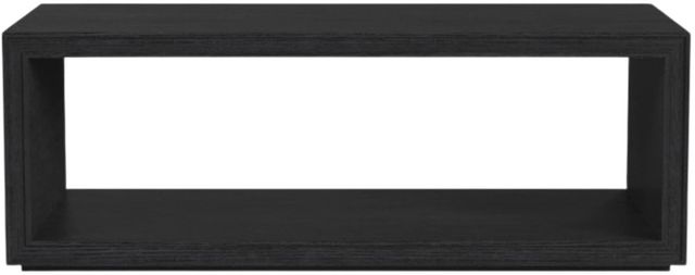 Flexsteel® Waterfall Black Coffee Table with Casters-1