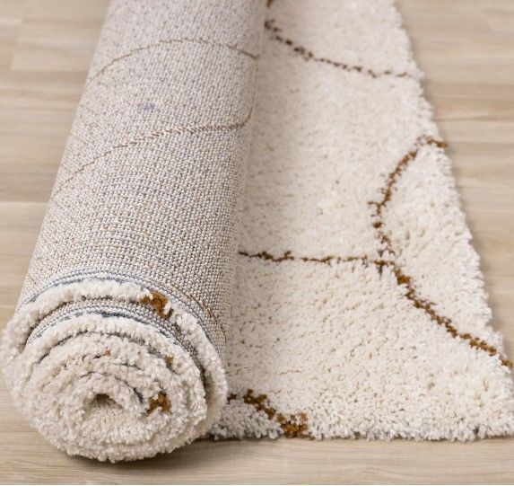 Kalora Interiors Maroq Cream/Orange 8' x 11' Area Rug-4