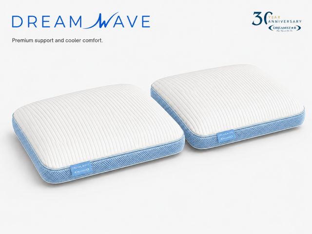 DreamWave Collection Gel 5.5" Queen Pillow – 2-Pack-0