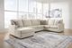 Signature Design by Ashley® Edenfield 3-Piece Linen Left-Arm Facing Sectional and Chaise-3