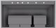 Vent-A-Hood® Designer Series 48" Gunsmoke Wall Mounted Range Hood-1