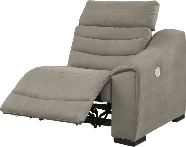 Signature Design by Ashley® Next-Gen Gaucho 5-Piece Putty Power Reclining Sectional with Armless Power Recliners-4