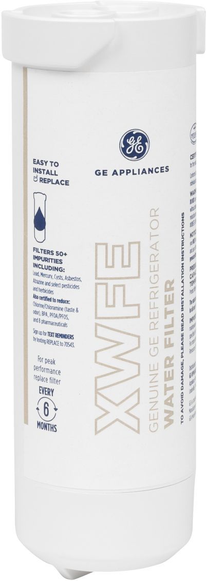 GE® White 4 Pack Water Filter-1