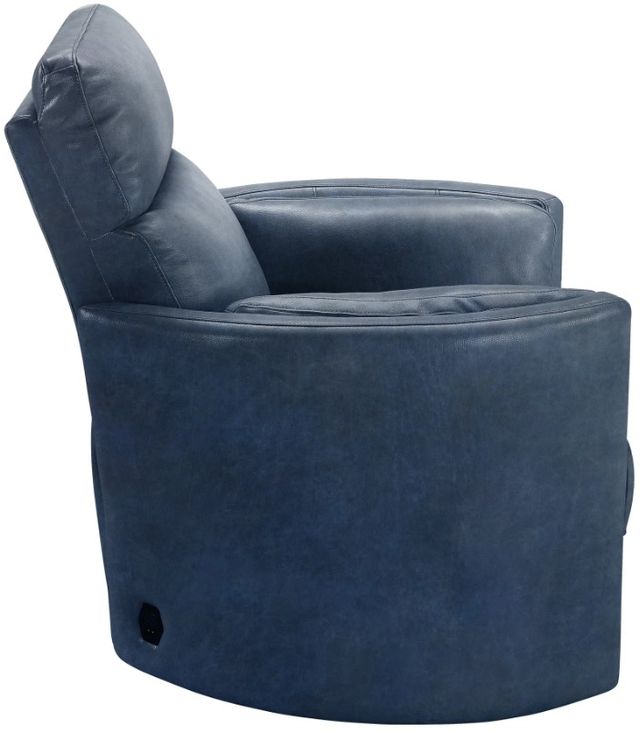 Parker House® Radius Vintage Navy Power Swivel Glider Recliner-3