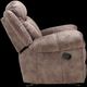 ACME Furniture Zubaida Two Tone Chocolate Manual Motion Glider Recliner-4