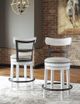 Signature Design by Ashley® Valebeck White Counter Stool-4