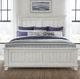 Liberty Furniture River Place Riverstone White Queen Panel Bed-1