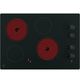 GE® 30" Black Built-In Knob Control Electric Cooktop with 4 Elements-2
