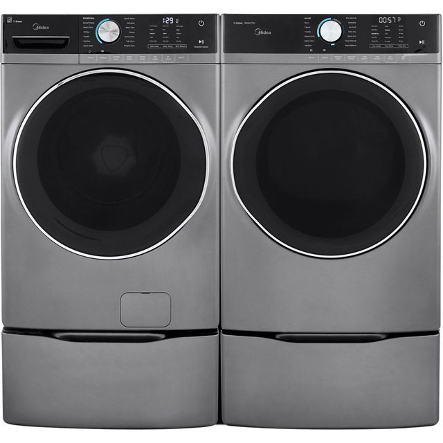 Midea® 27" Graphite Laundry Pedestal -2