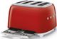 Smeg 50's Retro Style Red 4x4 Slice Toaster-2