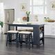 Liberty Furniture Brook Creek 5-Piece Navy Counter Height Dining Set-1