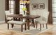Elements International Jax Smokey Walnut Dining Table-2