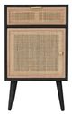A & B Home Beige/Black Cabinet-1