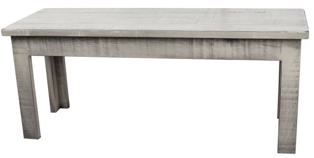 American Heartland Manufacturing Rustic Straight Leg Bench-1