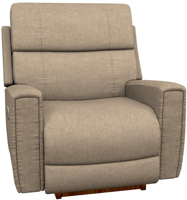 La-Z-Boy® Apollo Khaki Power Rocking Recliner with Headrest and Lumbar-0