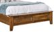 Archbold Furniture Customizable Amish Essentials Belmont Queen Sleigh Storage Bed-2