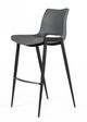 VIG Furniture Modrest Bitely 2-Piece Black/Gray Bar Stool Set-1