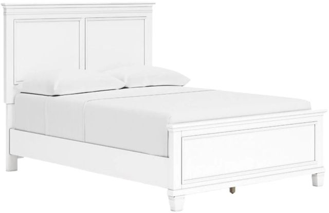 Signature Design by Ashley® Fortman White Full Panel Bed-0