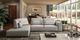 VIG Furniture Coronelli Collezioni Hollywood 2-Piece Light Gray Left-Arm Facing Sofa Sectional and Chaise-3