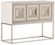 Michael Amini® Madison Glistening Gold Console Table-0