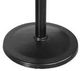 CabanaCoast® Customizable Monaco Aluminum 42" Outdoor Square Pedestal Balcony Table-2