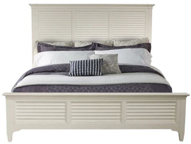 Riverside Furniture Myra California King Louver Bed-2